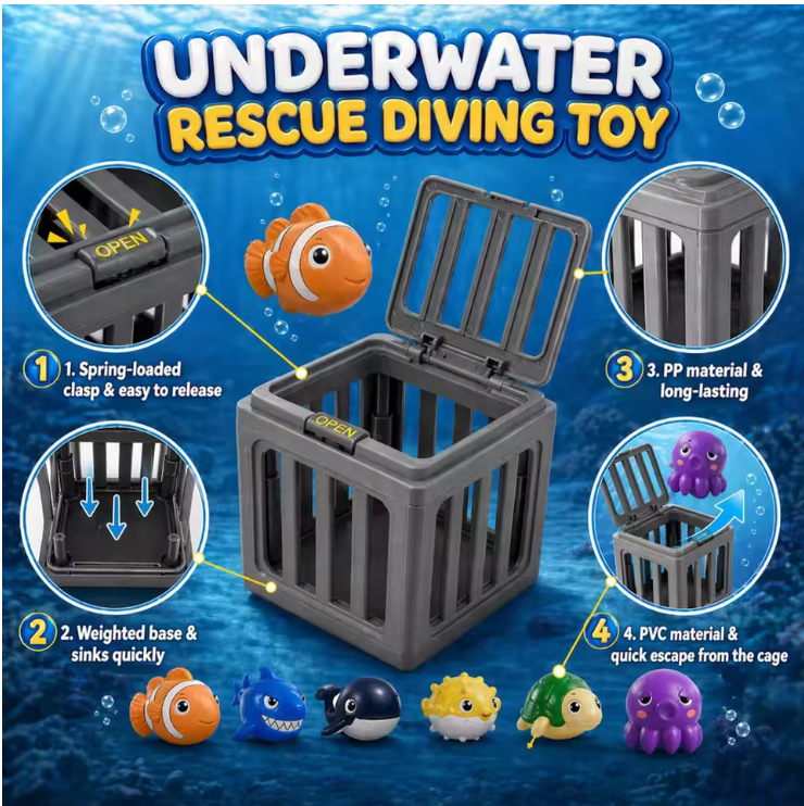Ocean Rescue Diving Pool Toys
