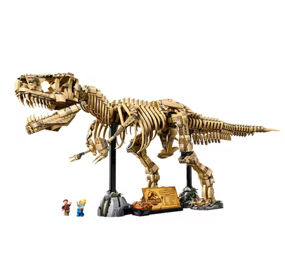 T-Rex Dinosaur Fossil Skeleton Building Block Set – 3,145 Pieces