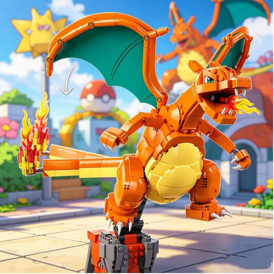 Monster Trio Building Block Set – 6,838 Pieces (Model 72153)