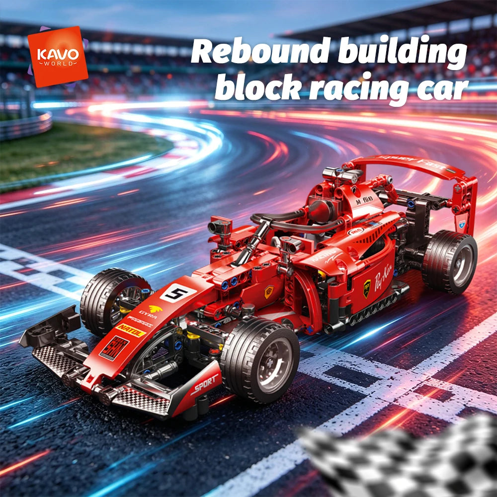 RC Race Car Building Block Collection – High-Speed Performance Models