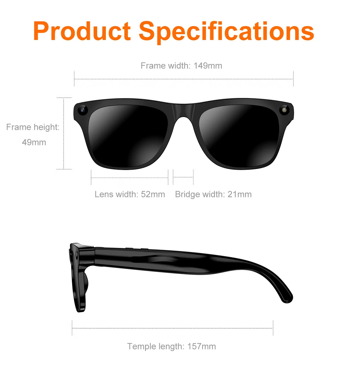 Lenovo XK One Pro AI Smart Glasses – 24MP Camera & AI Translation