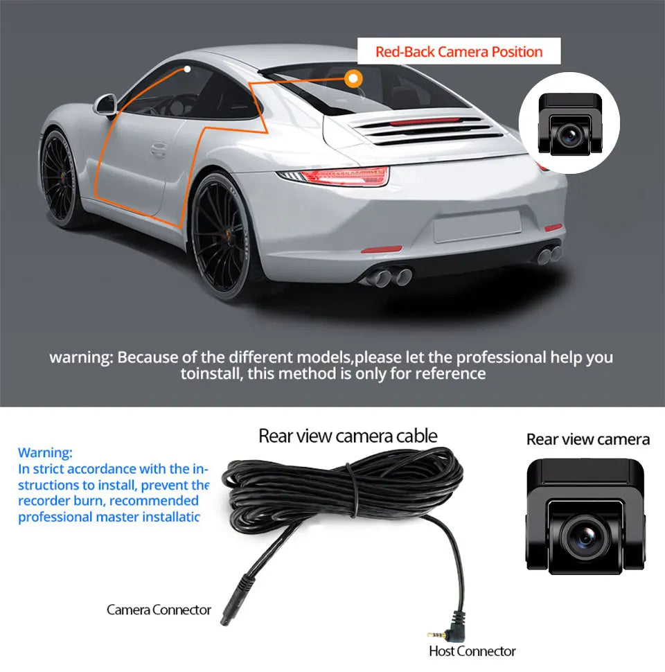 4K WiFi Dash Cam with Sony Sensor