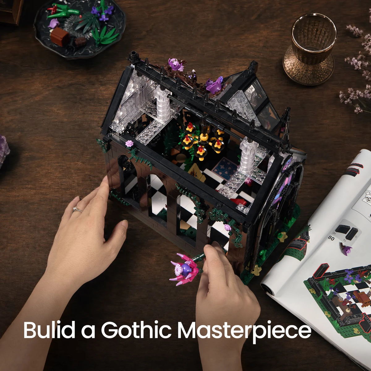 Gothic Greenhouse Building Set