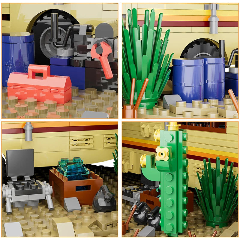 Breaking Bad Inspired RV Building Block Set – 900+PCS