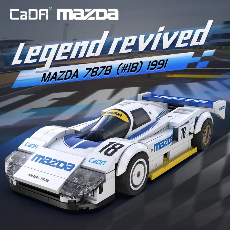 CaDA 1:24 Technical Drift Racing Car Building Block Set