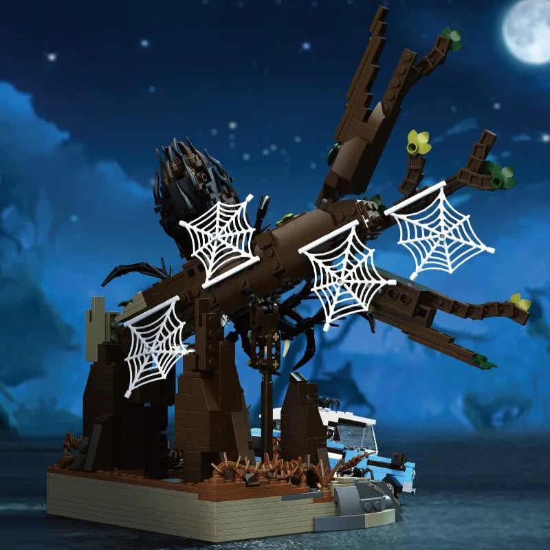 1,418 Pieces - Giant Spider in the Forbidden Forest Building Block Set