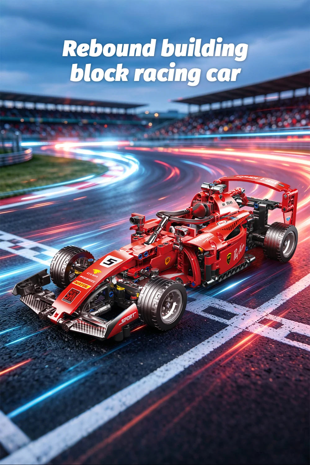 RC Race Car Building Block Collection – High-Speed Performance Models