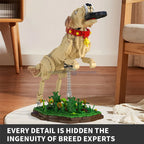 1257PCS Labrador Retriever Building Blocks – MOC 66060