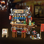 Japanese Street Shop Micro Building Blocks