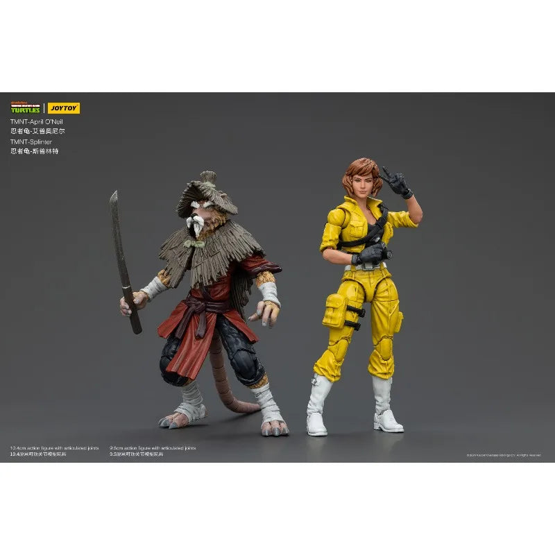 JOYTOY Teenage Mutant Ninja Turtles Action Figure Collection – 1:12 Scale