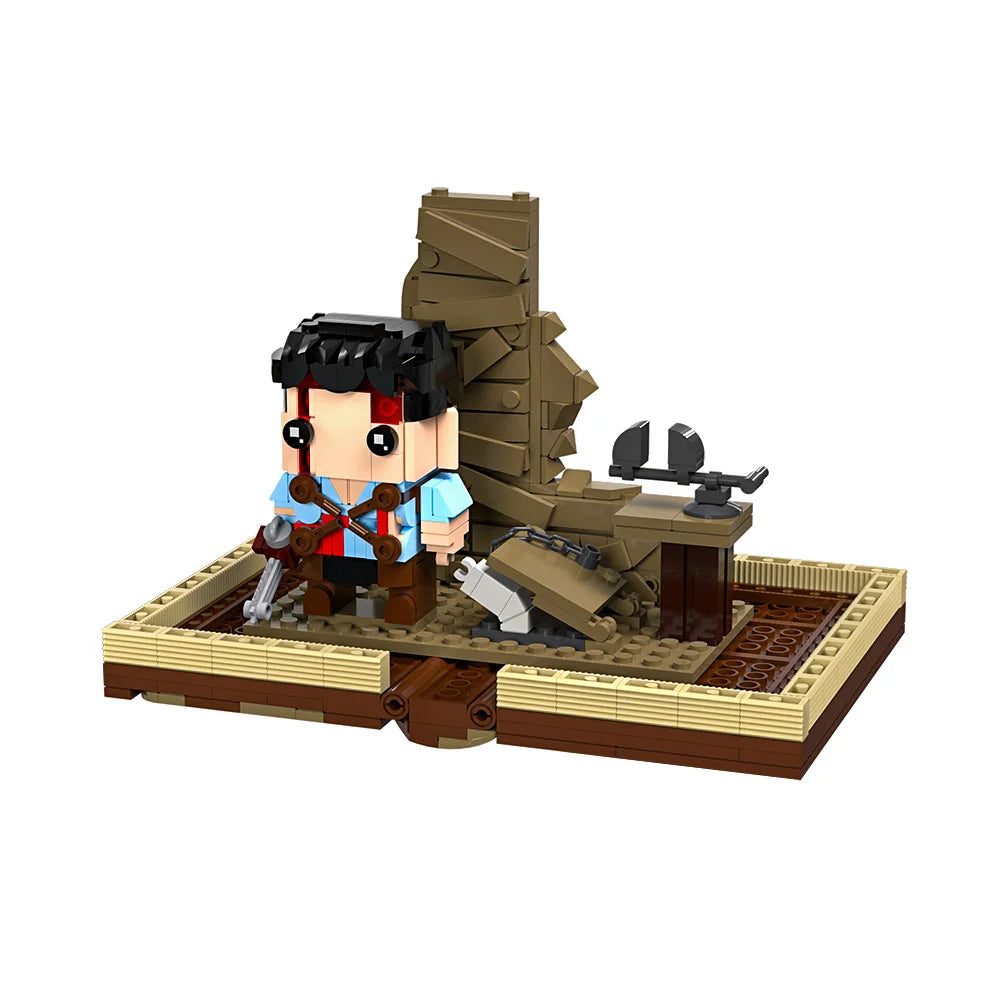600PCS Evil Dead Necronomicon Building Set