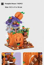 Halloween Horror Building Block Collection – Spooky MOC Display Sets
