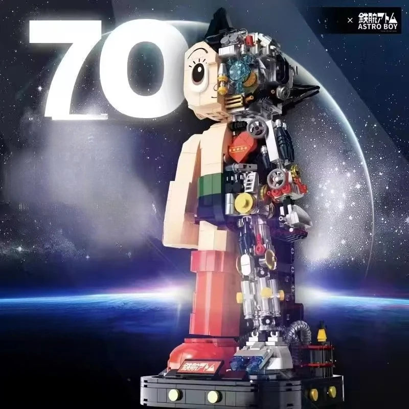 1,258 Pieces - PANTASY Astro Boy 70th Anniversary Building Set