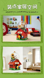 Pantasy Snoopy Red House Building Blocks – 12 Designs to Collect