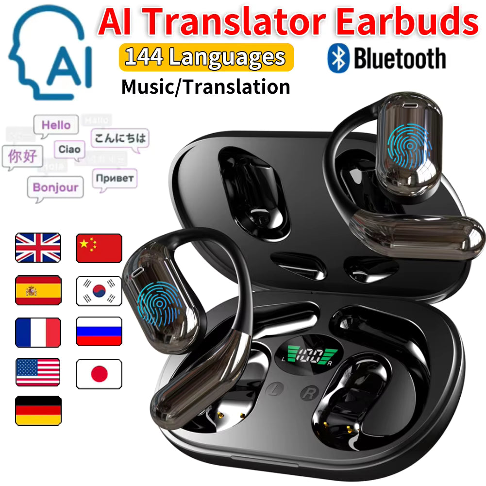 AI Real-Time Translation Earbuds – Your Passport to Better Conversations