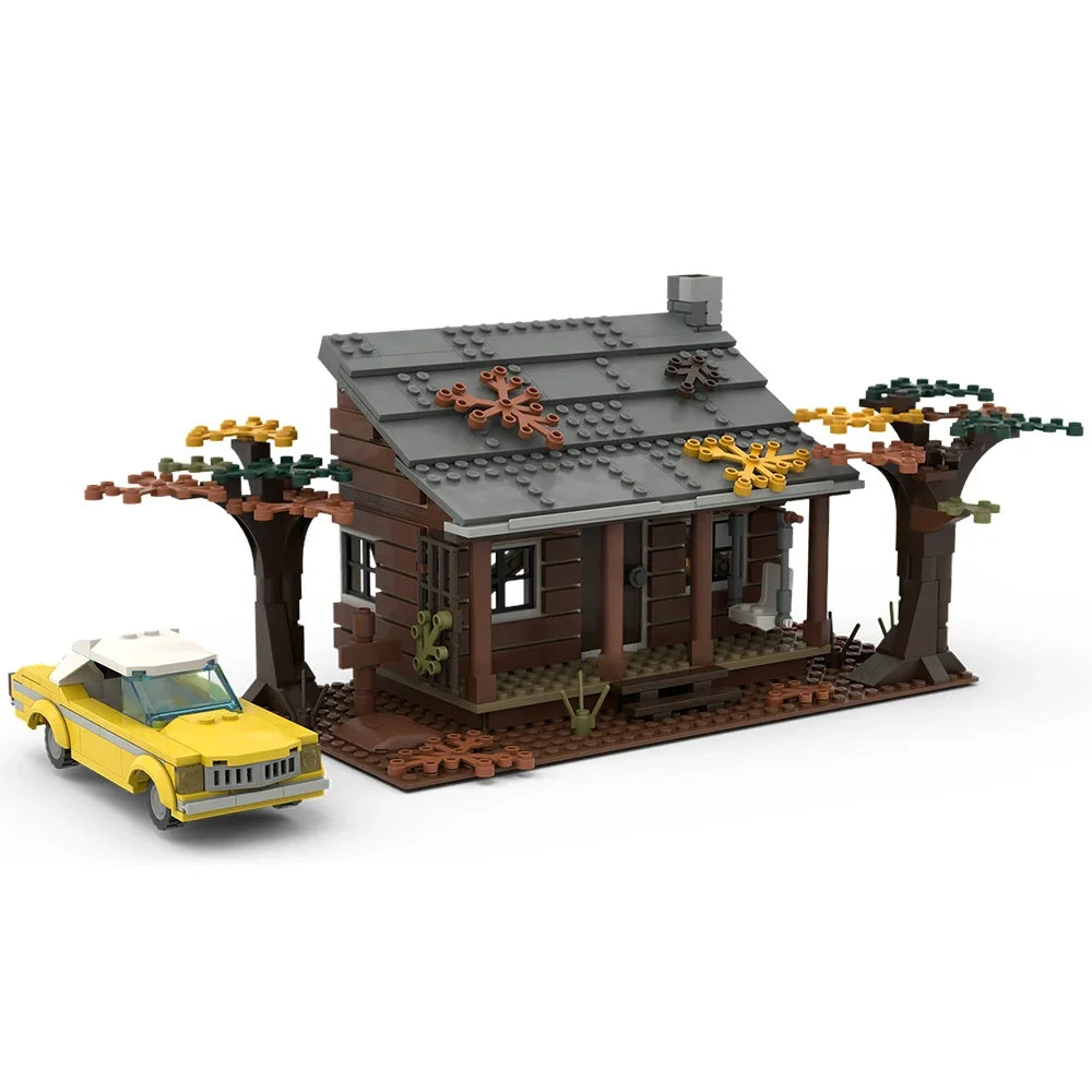 598PCS Evil Dead Cabin Building Set