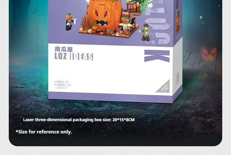 Halloween Horror Building Block Collection – Spooky MOC Display Sets