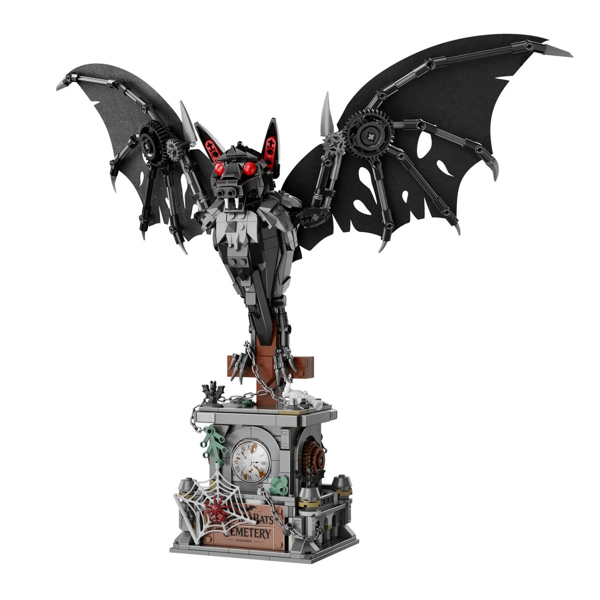 928PCS Gothic Dark Bat Building Set