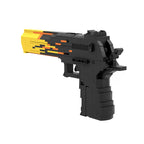 2.0 Upgraded Desert Eagle Building Block Set – Continuous Firing Rubber Band Launcher