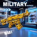 Classic Bolt-Action Rifle Building Block Collection – Military Model Kits
