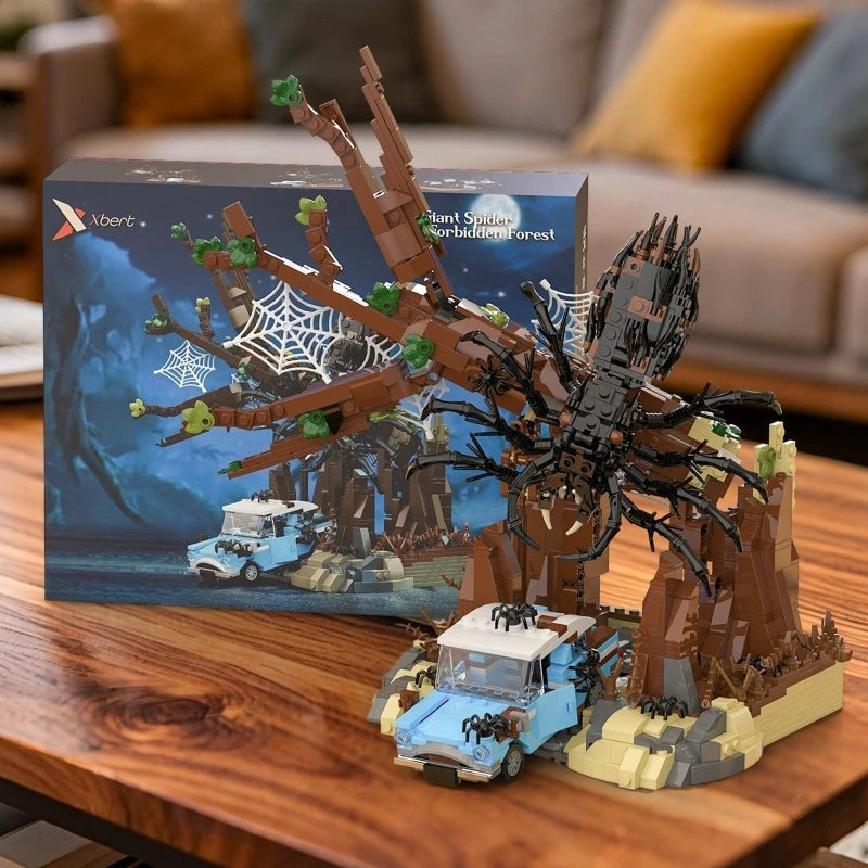 1,418 Pieces - Giant Spider in the Forbidden Forest Building Block Set