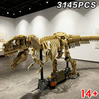 T-Rex Dinosaur Fossil Skeleton Building Block Set – 3,145 Pieces
