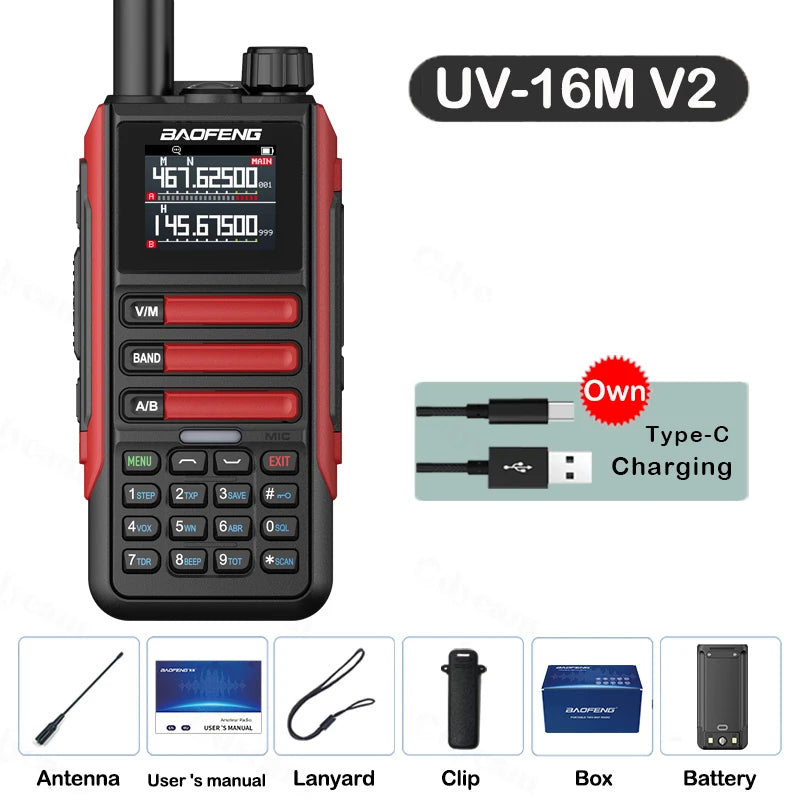Baofeng UV-16M V2 Full Band Radio