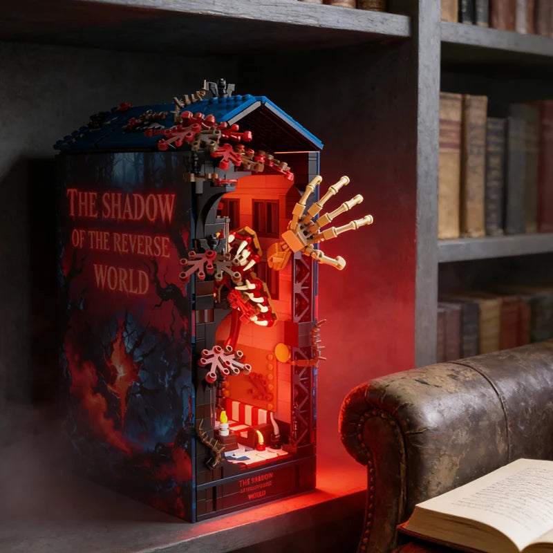 Vecna Upside Down LED Book Nook