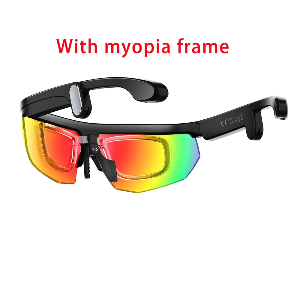 8MP AI Sports Smart Glasses