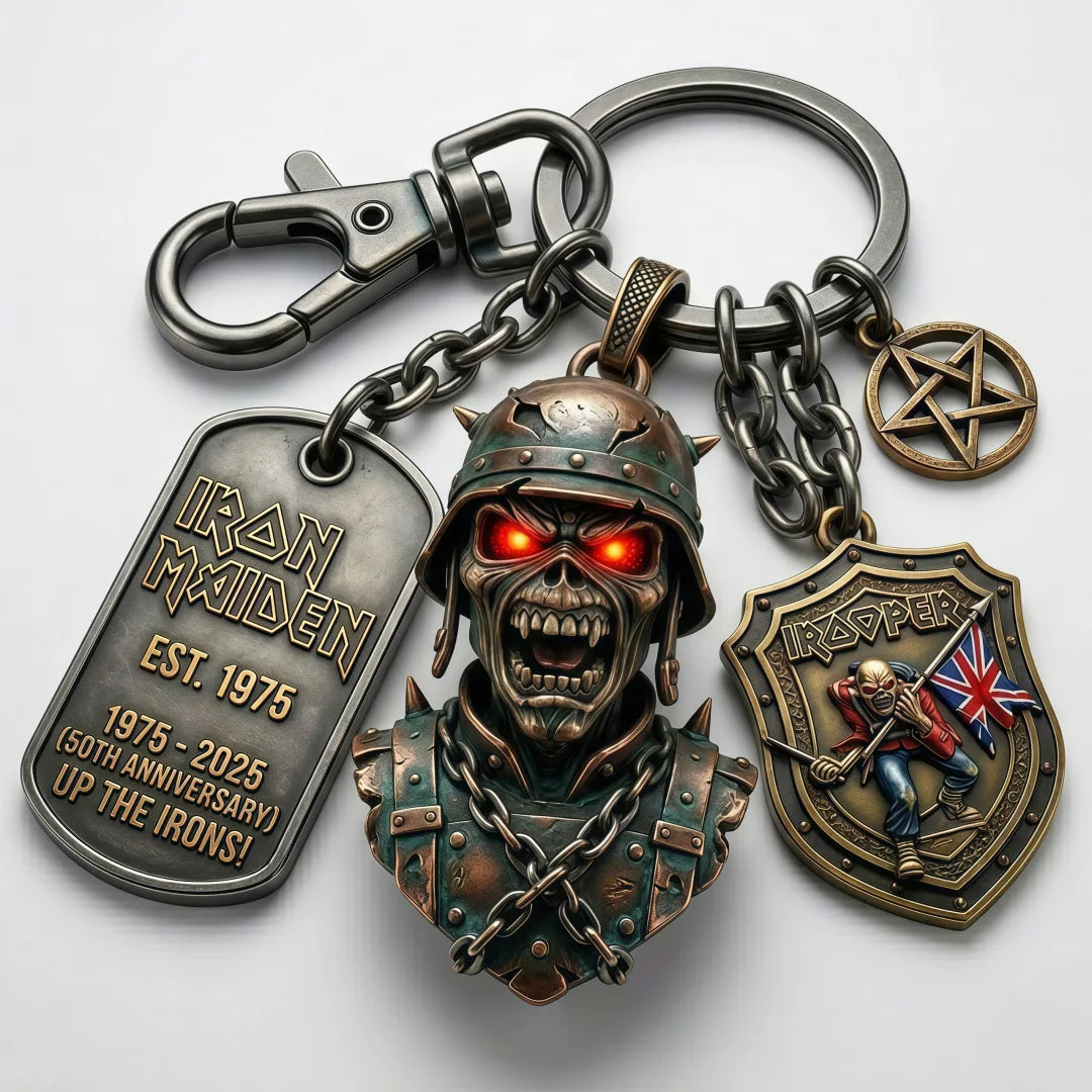 Legendary Rock Collection Building Blocks Maiden & AC/DC