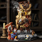 Mechanical Owl Detective Building Block Set – 1,286 Pieces