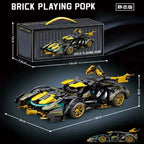 Technical Racing Sports Car Building Block Collection