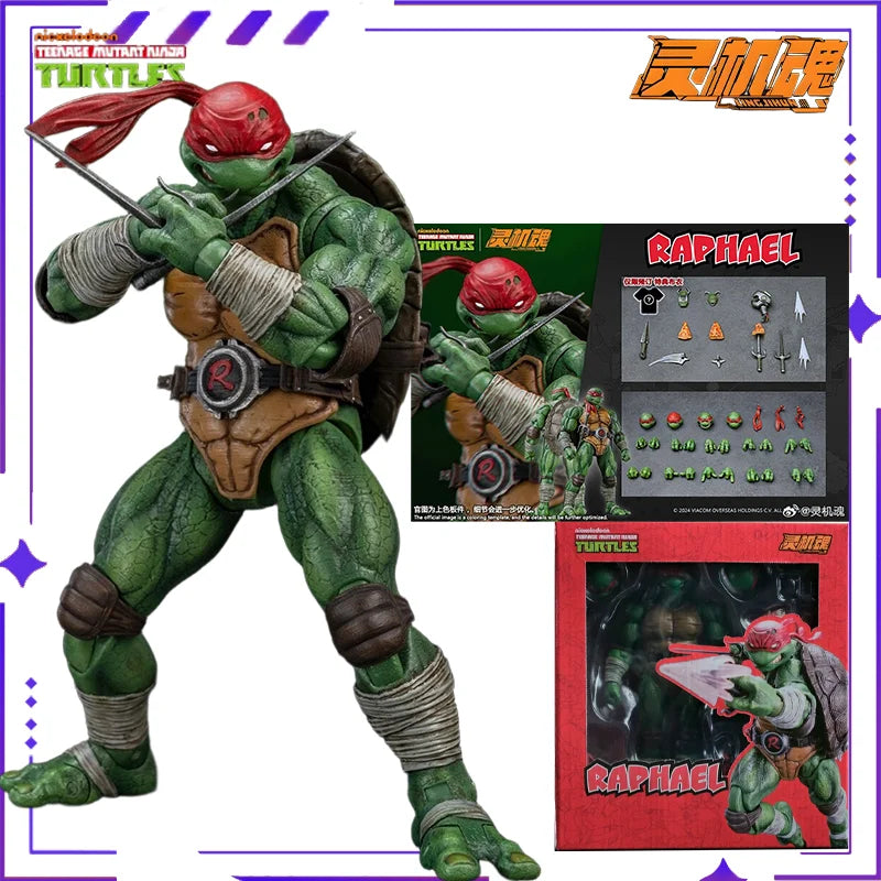 Lingjihun Teenage Mutant Ninja Turtles Premium Collectible Figure Collection