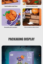 Halloween Horror Building Block Collection – Spooky MOC Display Sets