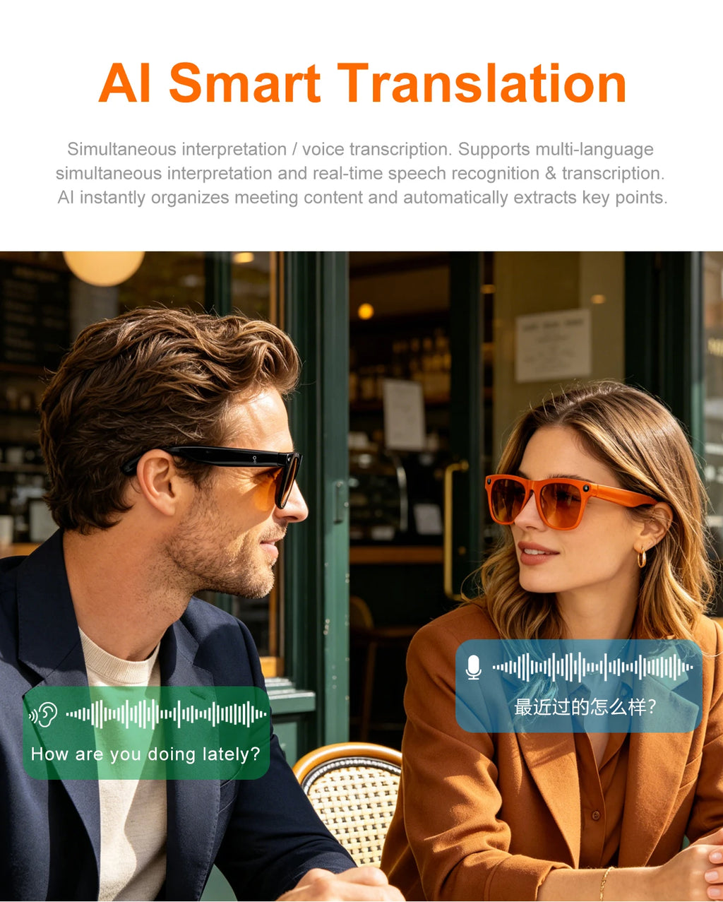Lenovo XK One Pro AI Smart Glasses – 24MP Camera & AI Translation