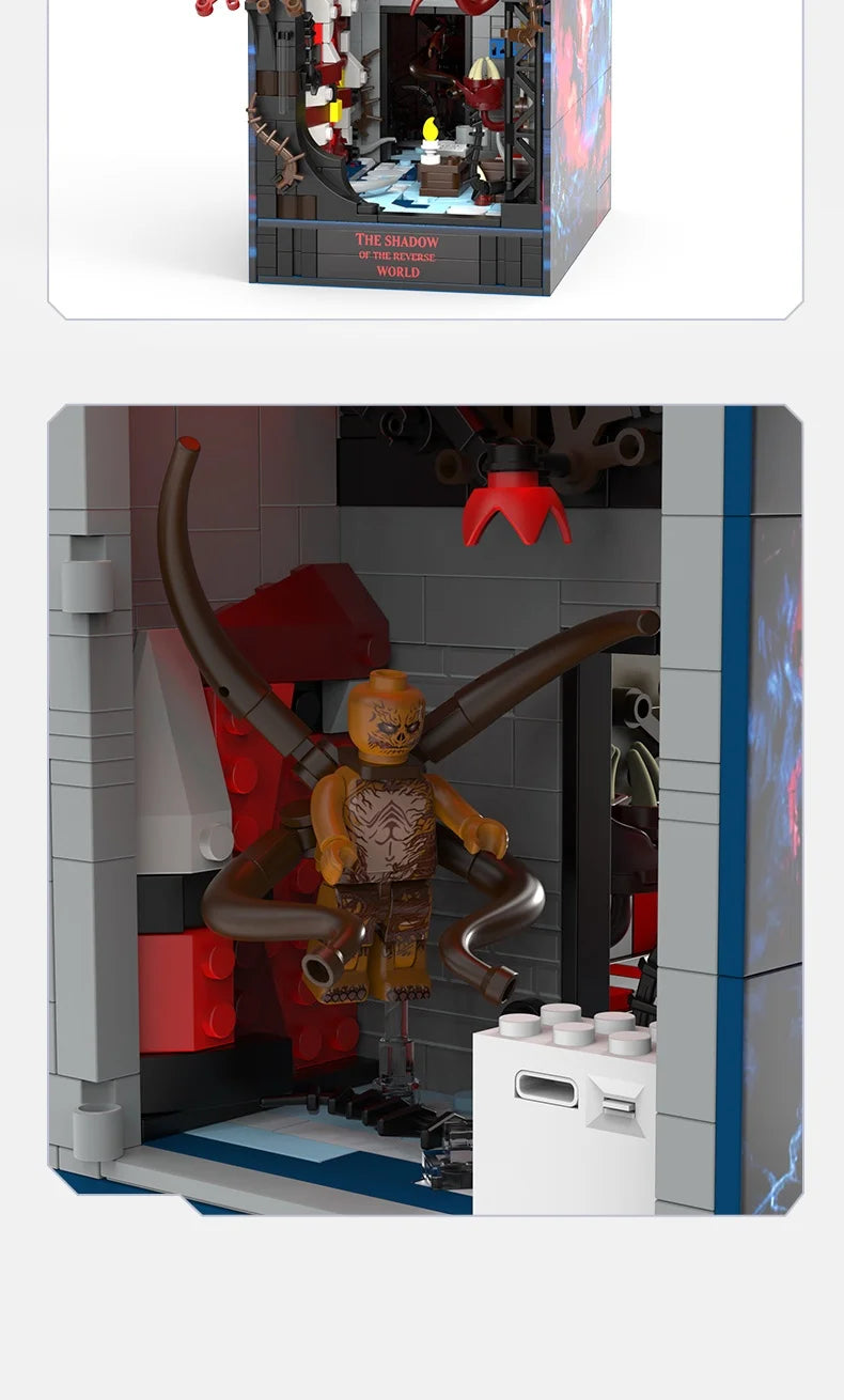 Vecna Upside Down LED Book Nook