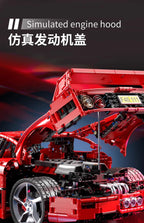 F40 Supercar Building Block Set – 4,026 Pieces