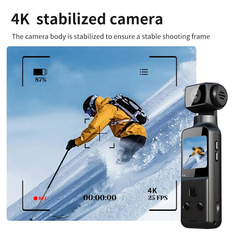 Mini 4K Handheld Digital Video Camera