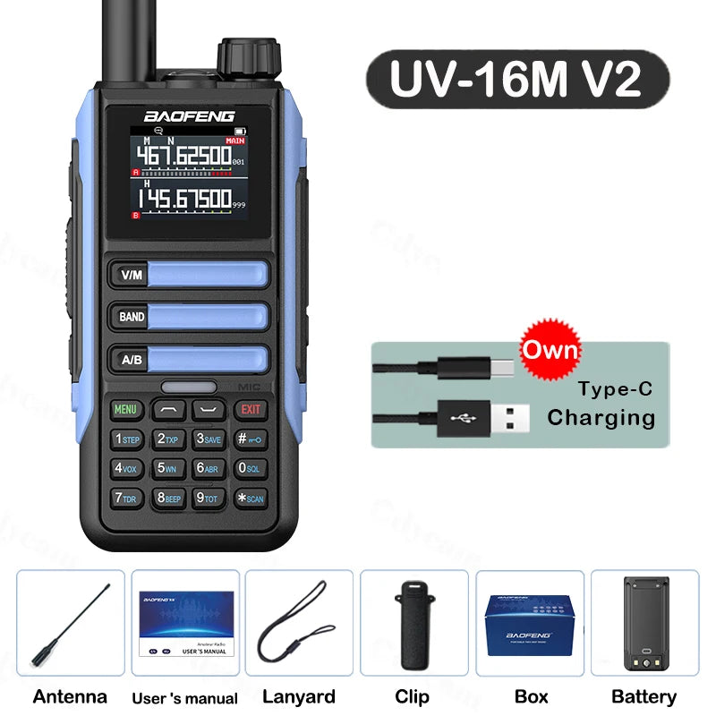 Baofeng UV-16M V2 Full Band Radio