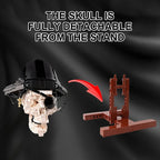 1,176PCS Pirate Captain Skull Building Set