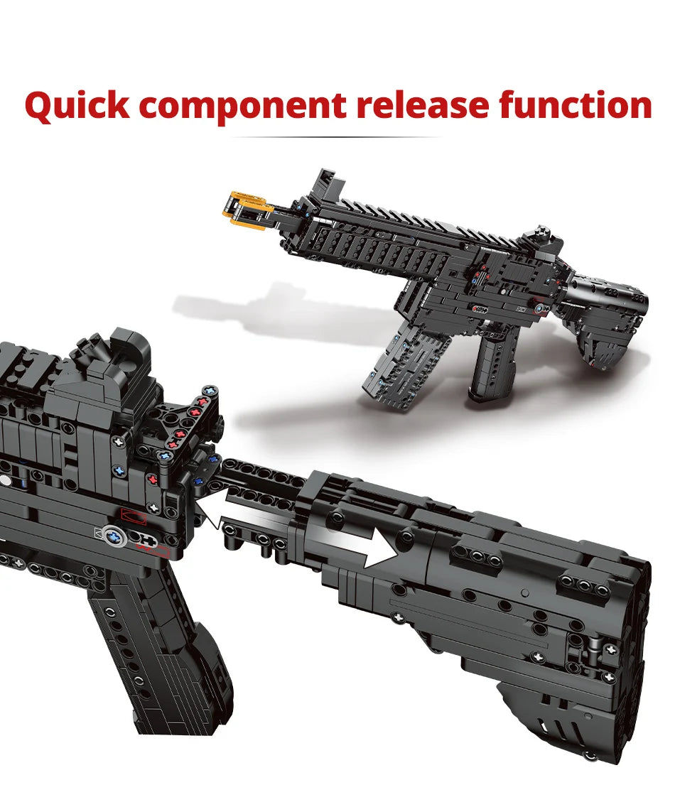 ZKZC Military Building Block Collection – 4 Tactical Model Kits