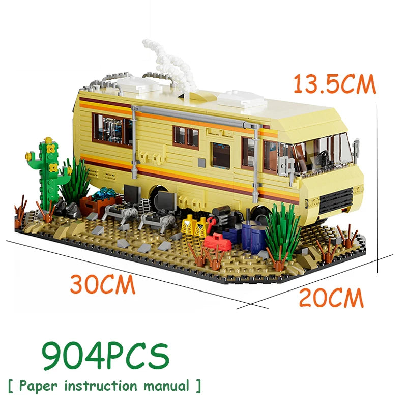 Breaking Bad Inspired RV Building Block Set – 900+PCS