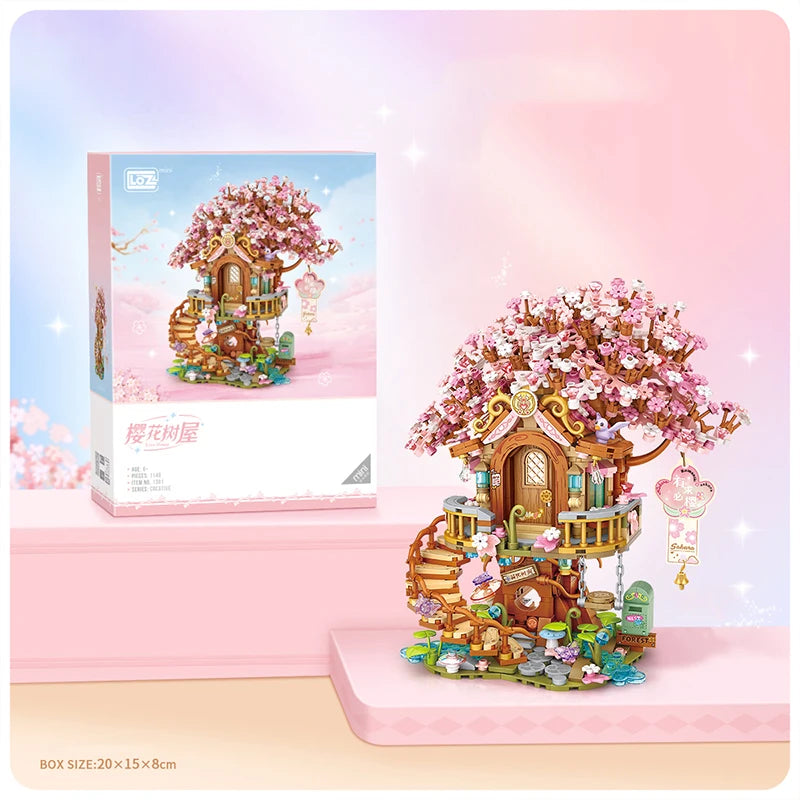 Japanese Street Shop Micro Building Blocks