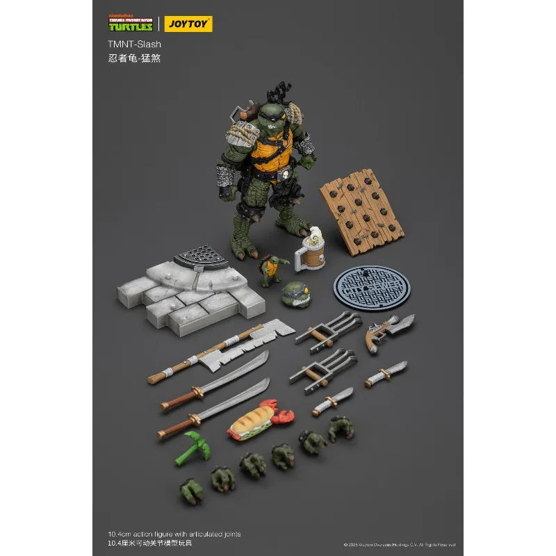 JOYTOY Teenage Mutant Ninja Turtles Action Figure Collection – 1:12 Scale