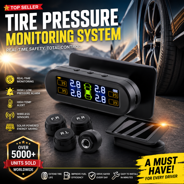 Solar TPMS Wireless Tyre Pressure Monitoring System