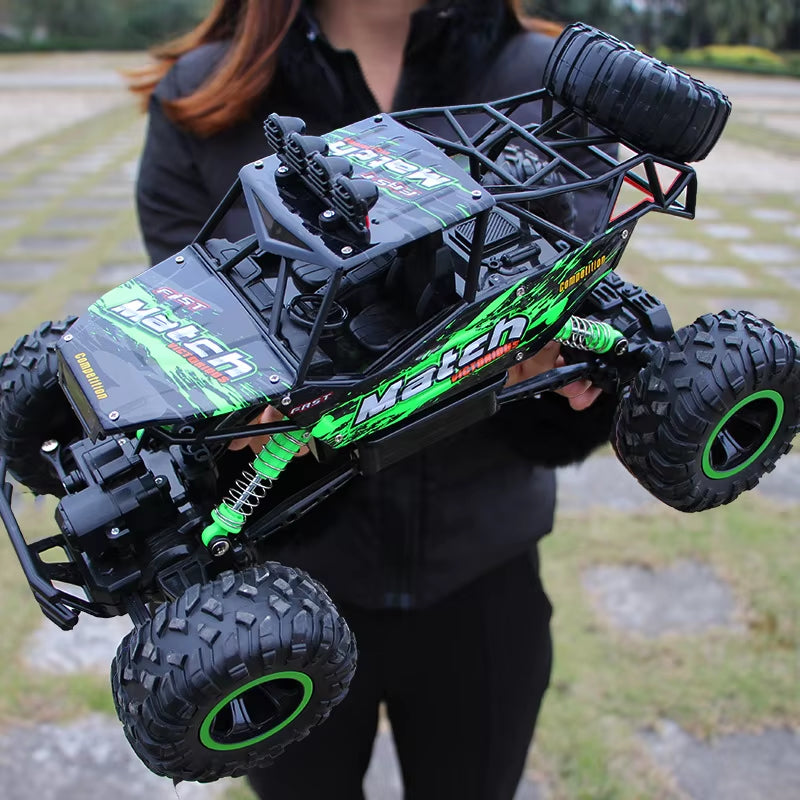 1:12 / 1:16 4WD Remote Control Car with Led Lights 2.4G Radio RC Cars Off-Road Control Trucks Toys Gifts for Boy Girl Children