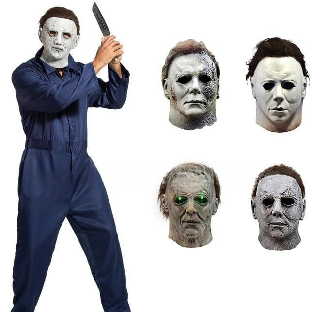 Halloween Latex Cosplay Mask – Horror, Sci-Fi &amp; Movie-Inspired Designs