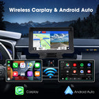 7" Wireless Apple CarPlay & Android Auto Display