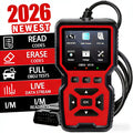 V519 Professional Obd2 Scanner - Usb-Powered Car Diagnostic Tool with Real-Time Data Stream, Full-Featured Obd Ii Testing (I/M Ready, Bod2/Eobd), Clears Engine Fault Lights, Reads/Erases Codes for Most Vehicles, Car Maintenance, Ergonomic Design, Durable Plastic Casing