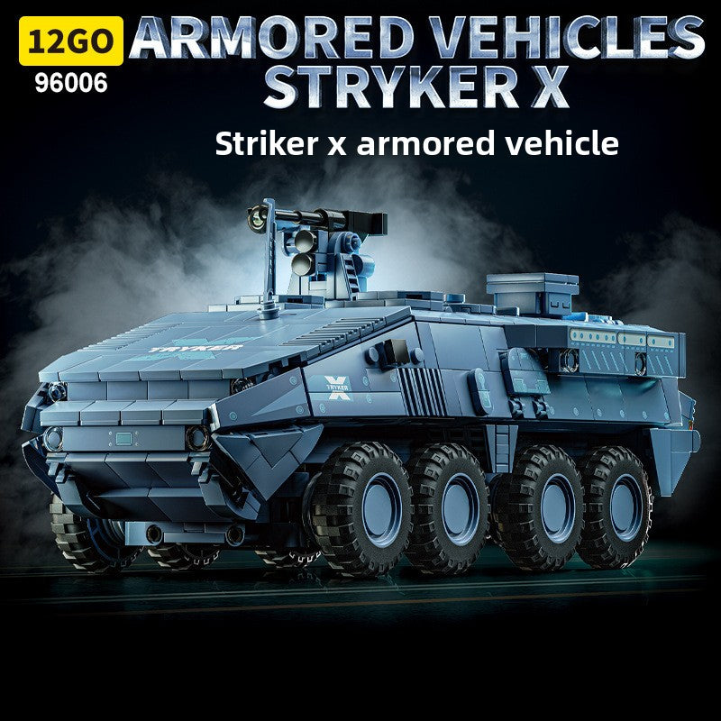 Military Building Blocks M2 Bradley Armored Vehicle Models